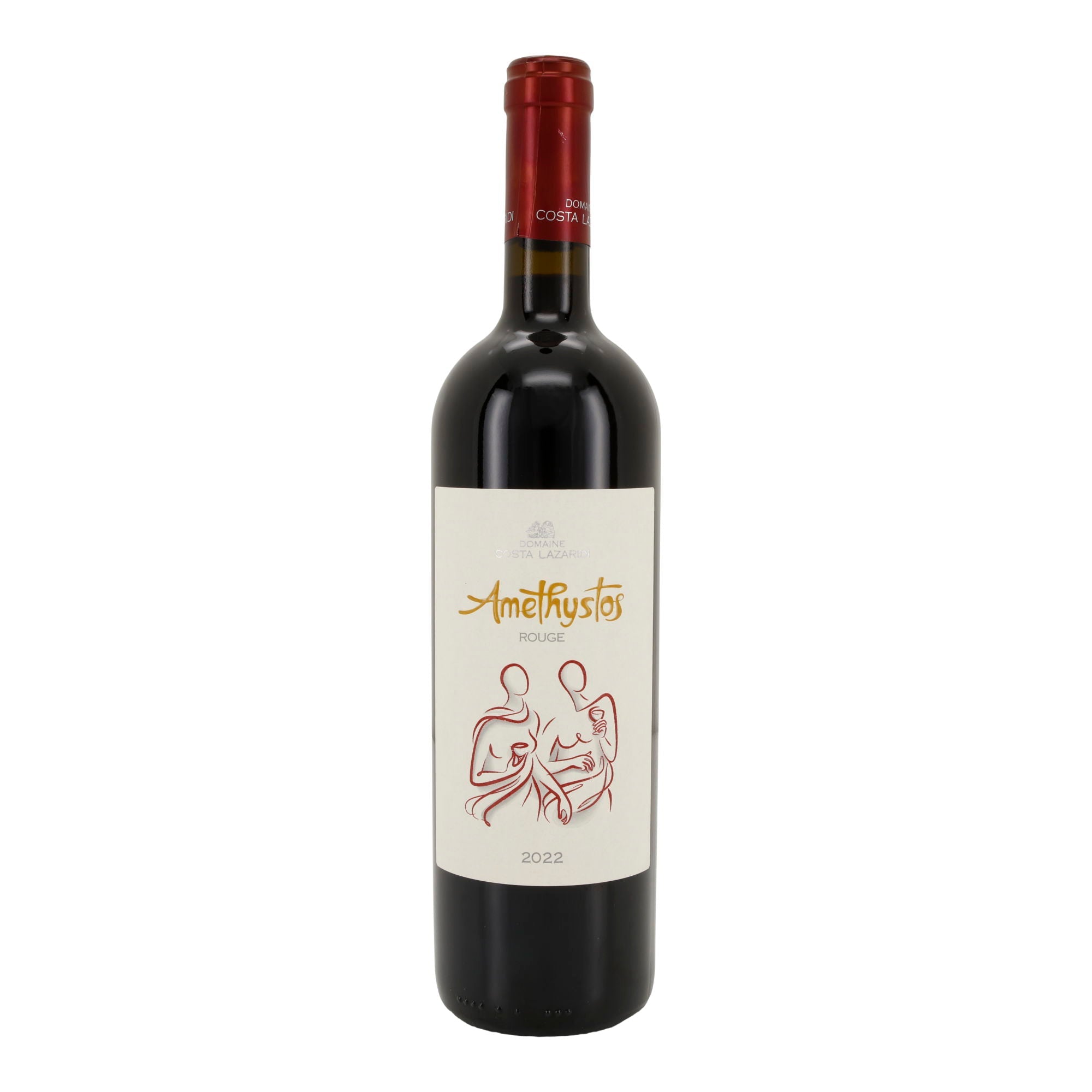 Rotwein Amethystos Rouge | Cabernet Sauvignon, Merlot & Agiorgitiko | Trocken | Griechenland | 750 ml Costa Lazaridi